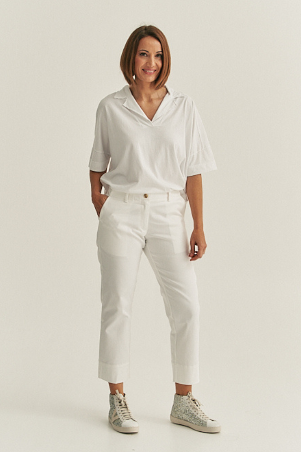 Pantalons Fornells New Blanc