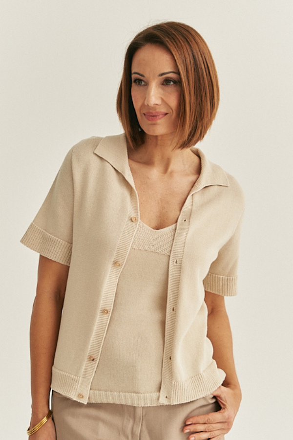 Chaqueta Tamariua Natural