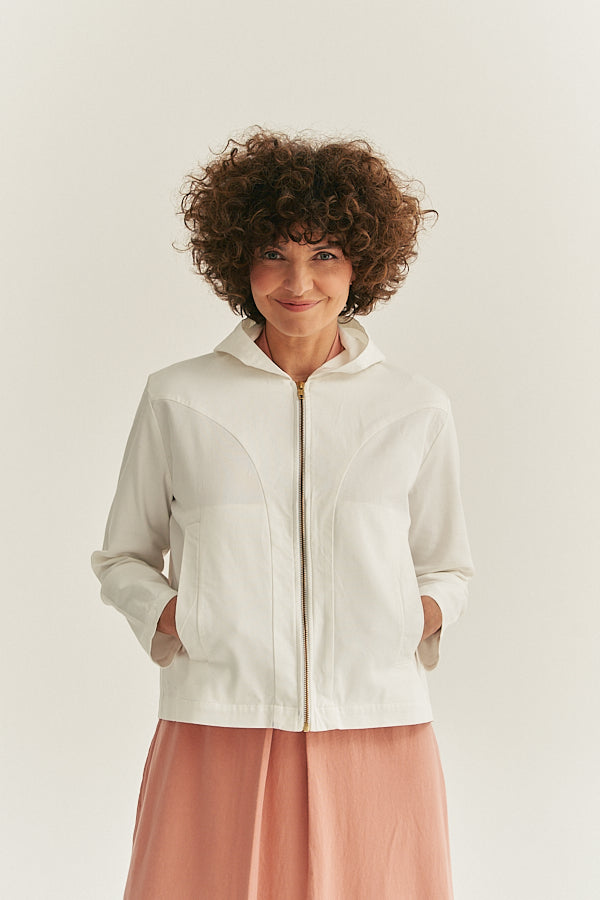 Chaqueta ecológica Alfar de color Blanco