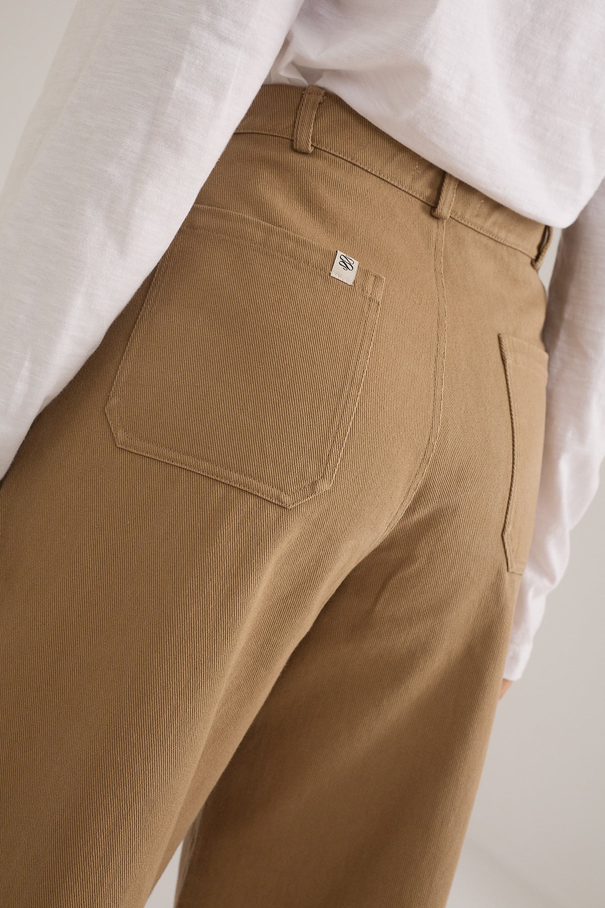 Pantalón Roquerol wide leg de sarga