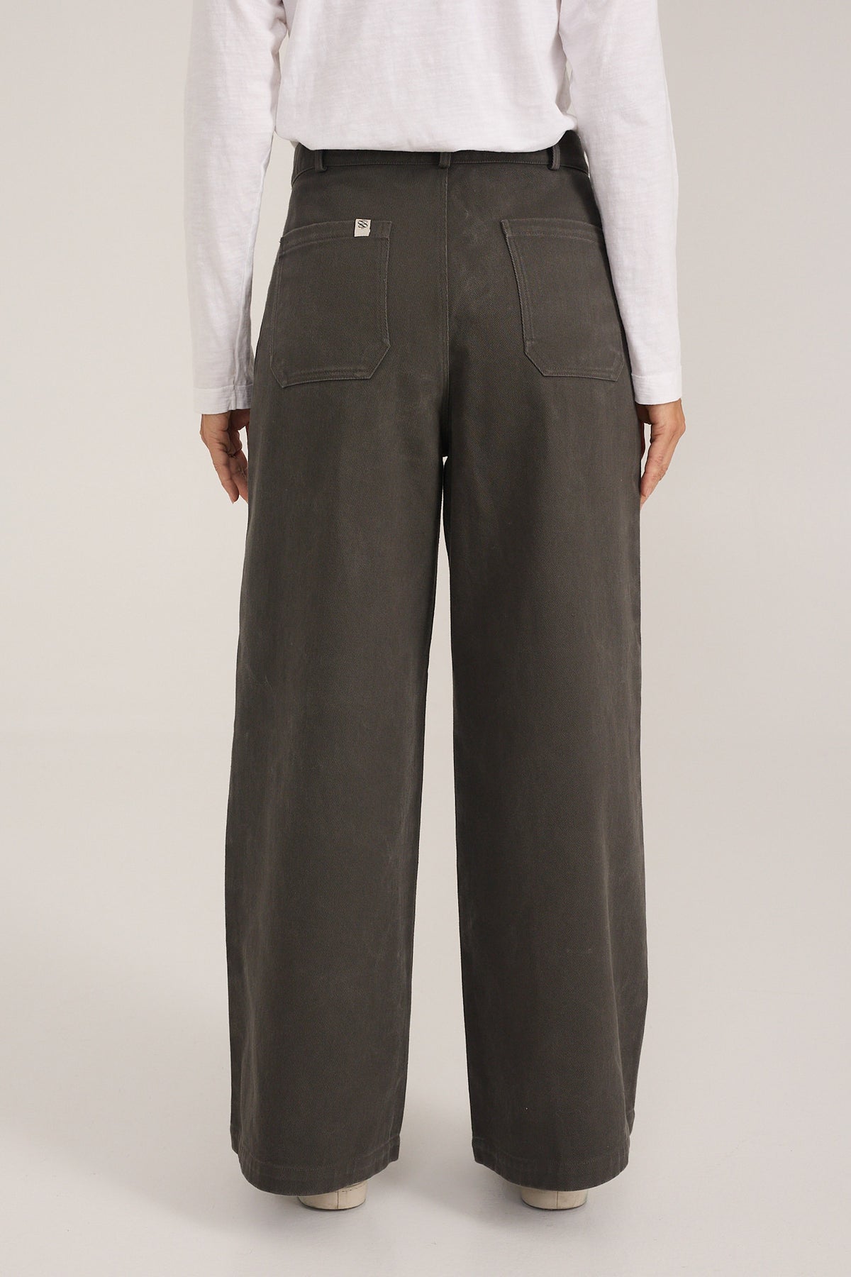 Pantalón Roquerol wide leg de sarga