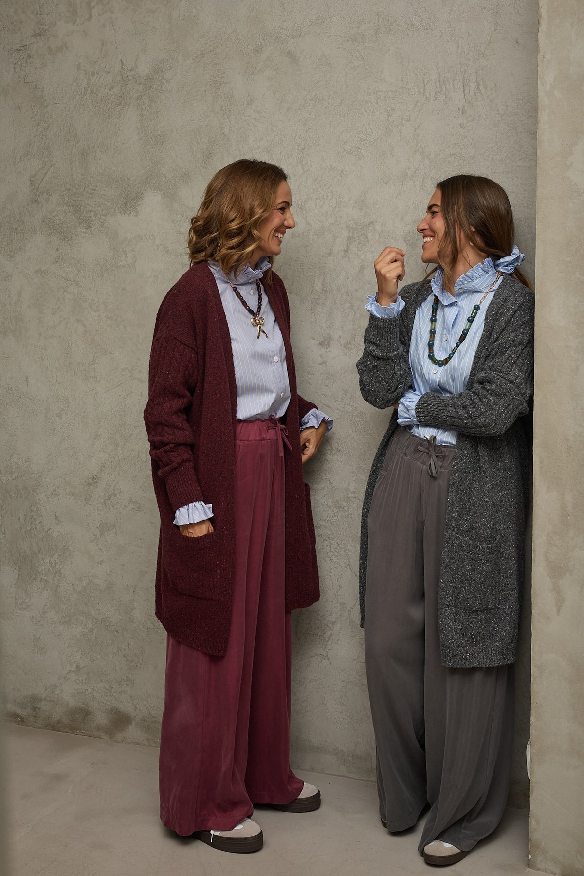 Pantalón Bec de cupro y viscosa