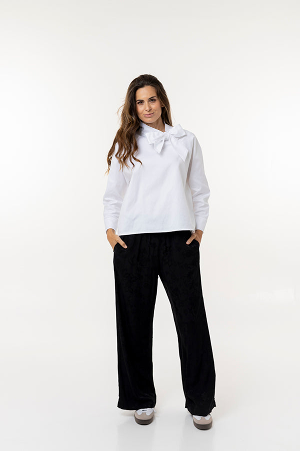 Pantalón sostenible de mujer Gynura Jacquard