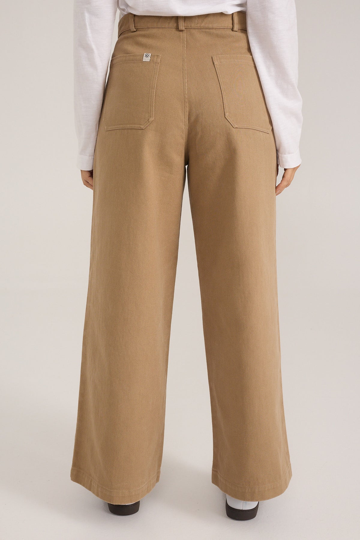 Pantalón Roquerol wide leg de sarga