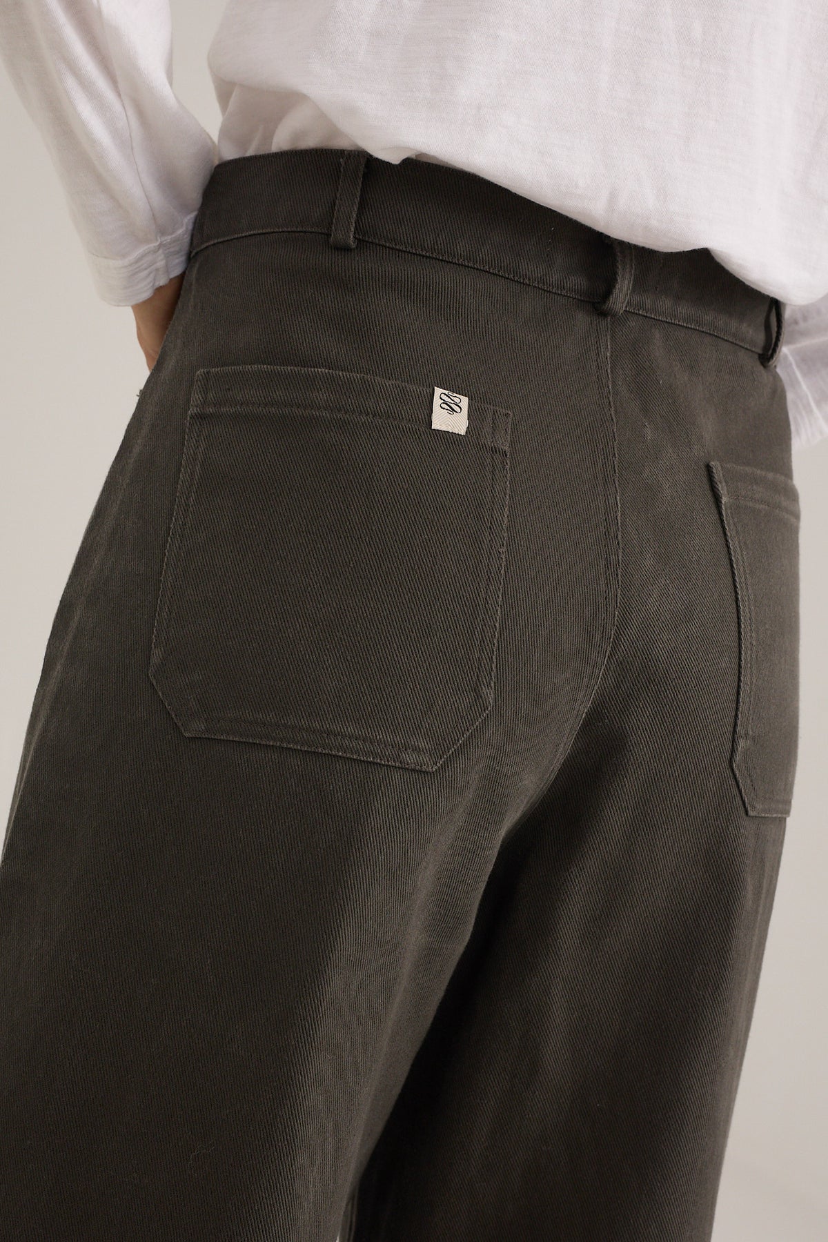 Pantalón Roquerol wide leg de sarga