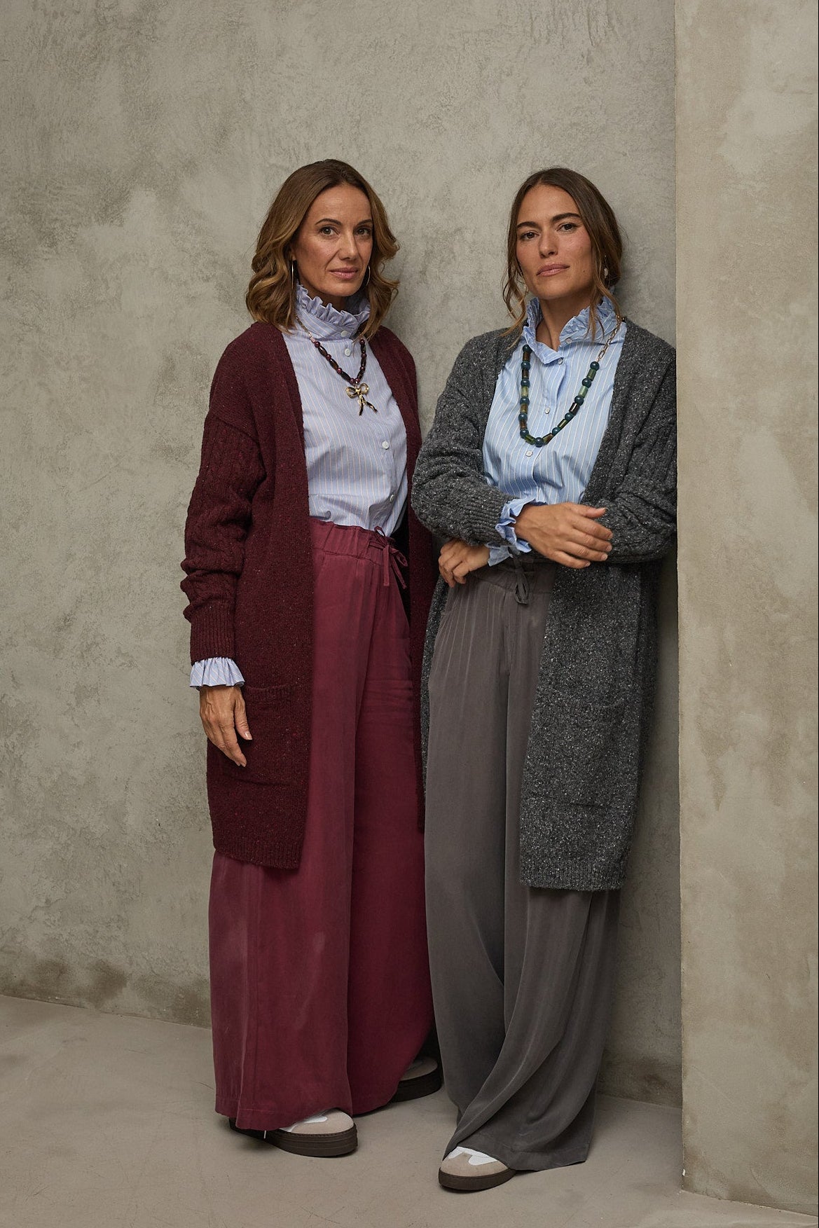 Pantalón Bec de cupro y viscosa