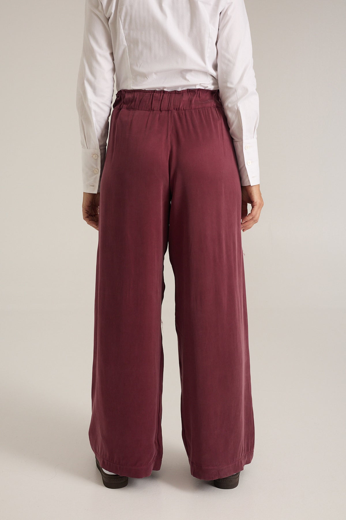 Pantalón Bec de cupro y viscosa