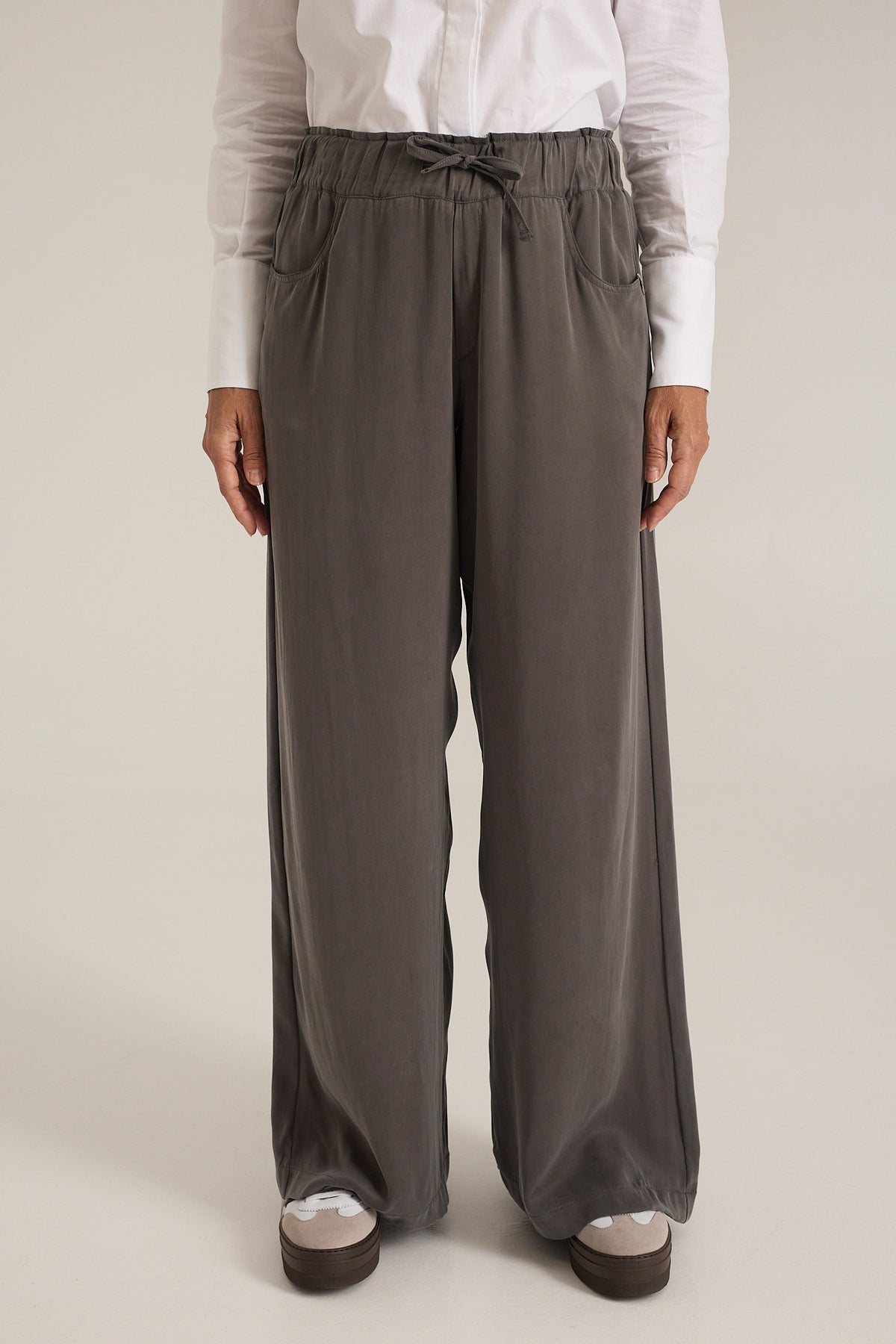 Pantalón Bec de cupro y viscosa